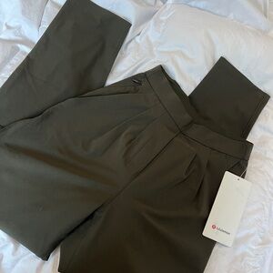 NWT Lululemon Olive Green Trousers